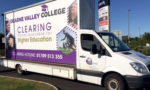 Bus Advertising Campaigns | Dearne Valley College