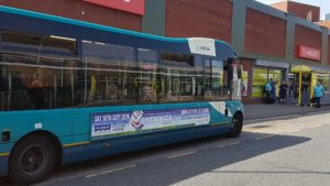 Bus Adverts for Reminisce Festival 